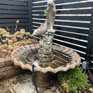 Large dolphin fountain 