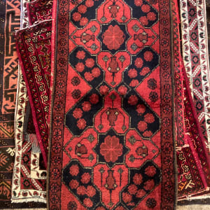 Khal Mohammadi hand made wool rug 