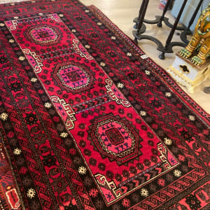 hand made Persian wool rug 
