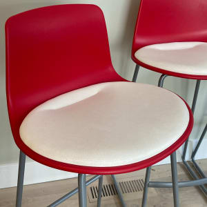 set of 4 Steelcase Coalesse barstools 