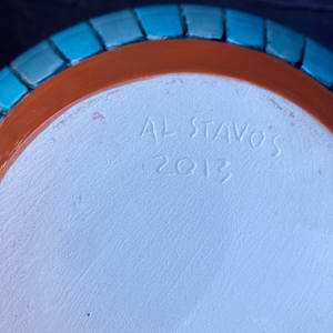 Native American pottery vase 