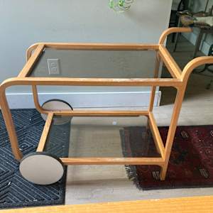 Vintage serving cart 