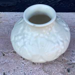 Rookwood white clover vase 