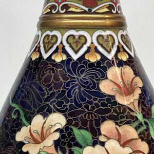 Cloisonne table lamp 