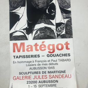 vintage French Mathieu Matégot lithograph poster 