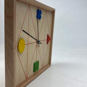 Mid century modern clock 