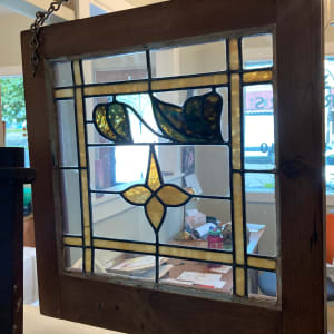 Arts n Crafts era window 