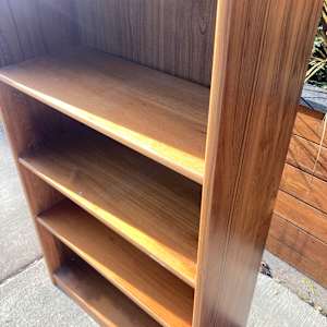 Danish modern teak bookcase 