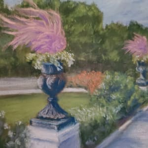Urns at Highland Park, Pittsburgh by Joann Renner 