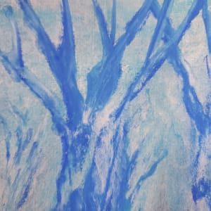 Blue Trees by Joann Renner 