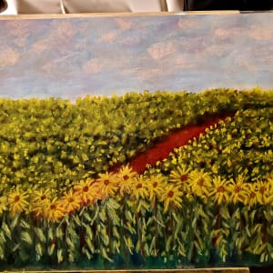 March of the Sunflowers  Image: studio view