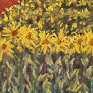 March of the Sunflowers  Image: detail lower right