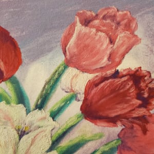 Fancy Tulips by Joann Renner  Image: detail upper right