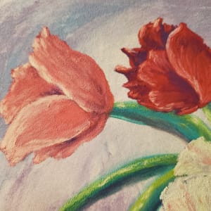 Fancy Tulips by Joann Renner  Image: detail upper left