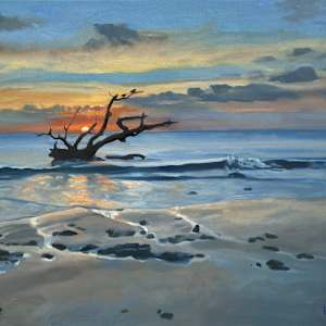 Dawn at Jekyll Island’s Driftwood Beach by Patrick Sieg, Image 1.