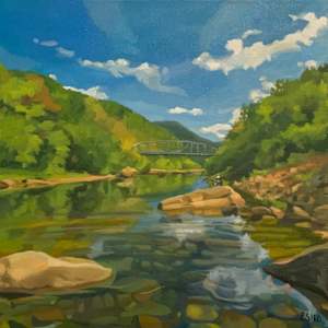 Fishing at the Gorge by Patrick Sieg