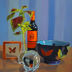 Coleus and Ciconia by Patrick Sieg