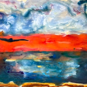 Seagull Sunrise by Stephanie Fuller (Stephanie Burns)