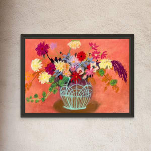 Wire Basket Bouquet by Stephanie Fuller 376ASF 