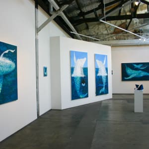 Migaloo and Orca by Stephanie Fuller (Stephanie Burns) 