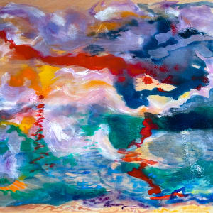 Experimental Sunrise by Stephanie Fuller