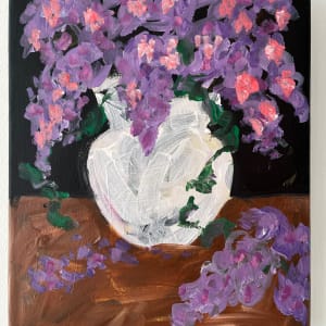 Lilacs in a White Vase by Stephanie Fuller 376ASF 