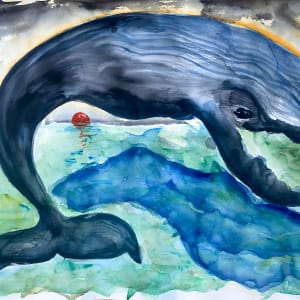 Whale Sunrise by Stephanie Fuller