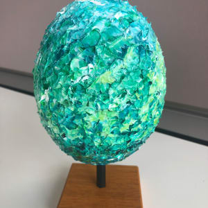 Ostrich Egg Shell 2023 Collection ~ Green by Jean-Francois Jadin