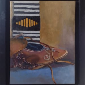 Still Life with Moccasin by Cheryl Magellen 