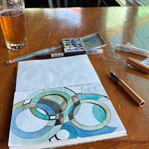 Watercolour Sketchbook by Stefani Peter 