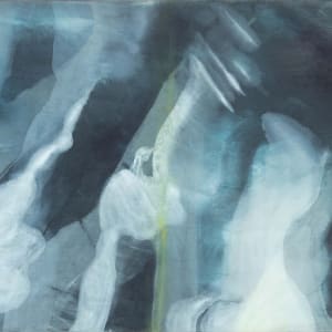 Urban Water by Stefani Peter  Image: Urban Water - 2002 (1016) 42x66 inches 
