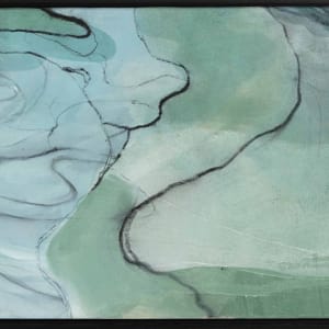 Urban Water by Stefani Peter  Image: Urban Water - 2002 (1009) 24x48 inches 