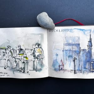Sketchbook New Zealand December 2023-January 2024 by Stefani Peter 