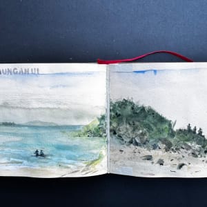 Sketchbook New Zealand December 2023-January 2024 by Stefani Peter 