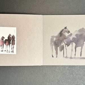 Sketchbook Germany 5 | 2024 by Stefani Peter  Image: Horses