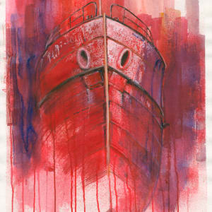 Shipwreck BC by Stefani Peter