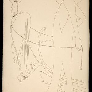 Plower by Benny Andrews, Image 1.