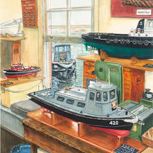 AMETHYST: Australian Work Boat 420 by Victoria Kitanov