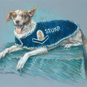 HMAS Lismore Mascot: Leading Seaman 'Stuka' (c. 1942) by Victoria Kitanov