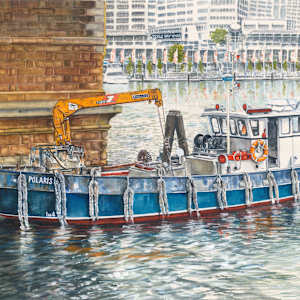 Polaris under Pyrmont Bridge by Victoria Kitanov