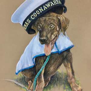 Royal Australian Navy Mascot: HMAS Coonawarra (c1973) by Victoria Kitanov