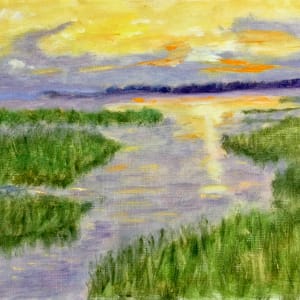 Marsh Study 2 by Louise Douglas