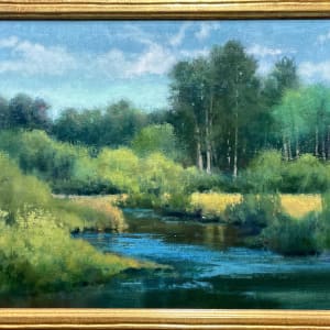 Viridian Summer Stream by Shanna Kunz 