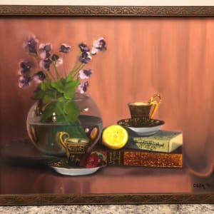 Tea and Poetry by Carolyn Kleinberger