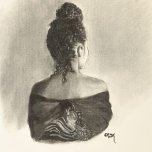 Esther Preparing For Audience With King by Carolyn Kleinberger