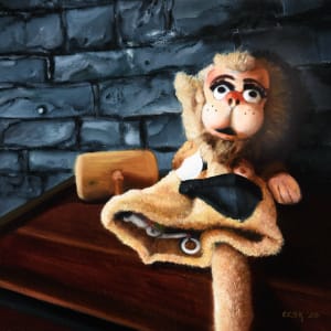 Lonely Monkey Puppet by Carolyn Kleinberger 