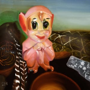 Pink Elf by Carolyn Kleinberger 