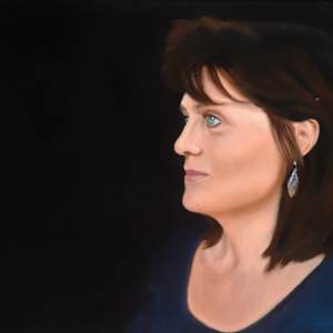 Portrait Of Carol by Carolyn Kleinberger , Image 1.