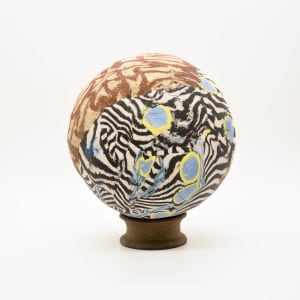 Double Patterned Sphere I by Karen Kuo 