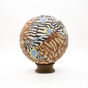 Double Patterned Sphere I by Karen Kuo 